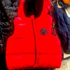 Baby gap warm puff vest